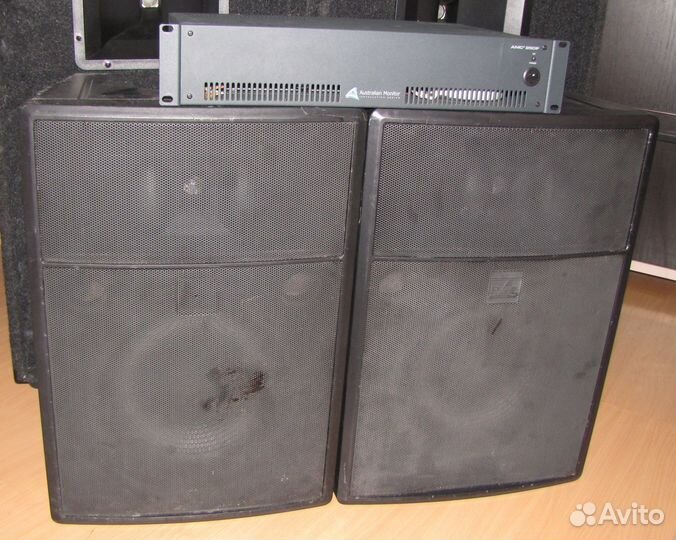 Колонки D-Pro 400+400W F-12 2шт Усилитель звука