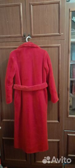 Искусственная шуба длинная