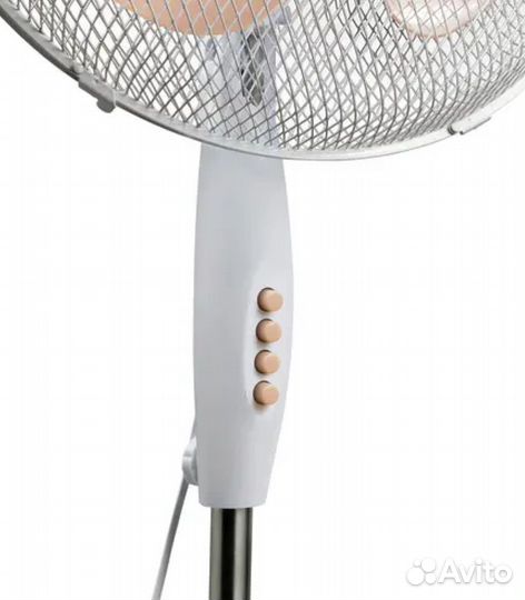 Вентилятор напольный galaxy line GL8106, 60 Вт, бе