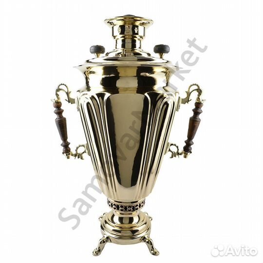 Самовар дровяной 9 л «Рюмка цыганская» И.И