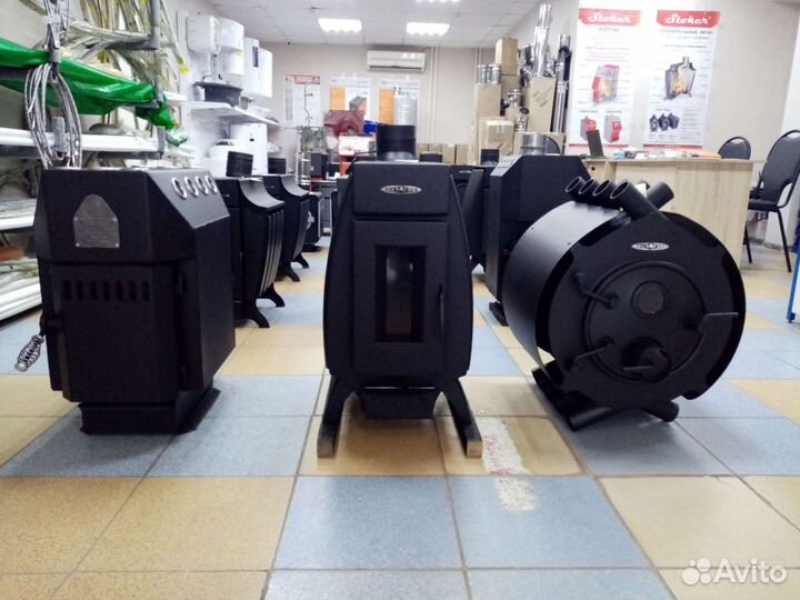 Отопительные печи Валерьян 8, 15, 20