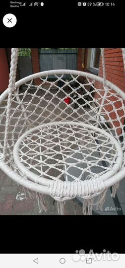 Садовые качели подвесные