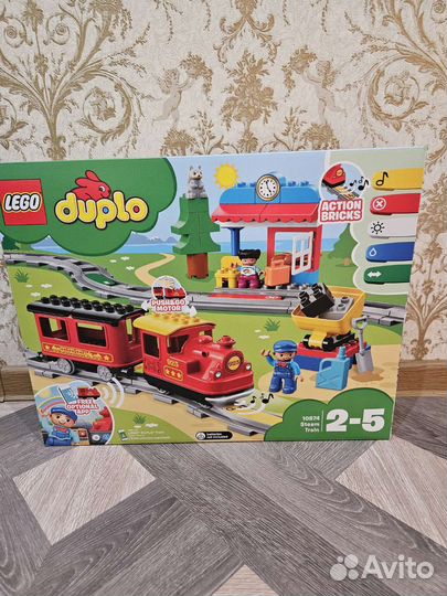 Поезд lego duplo town 10874