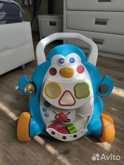 Ходунки каталка chicco пингвин