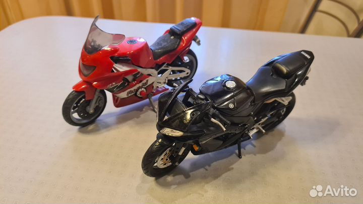 Модели мотоциклов 1/18, 1/12