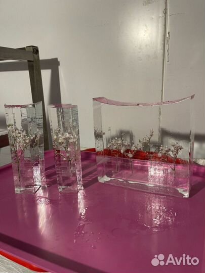 Лед для баров с цветами 15071 грамм