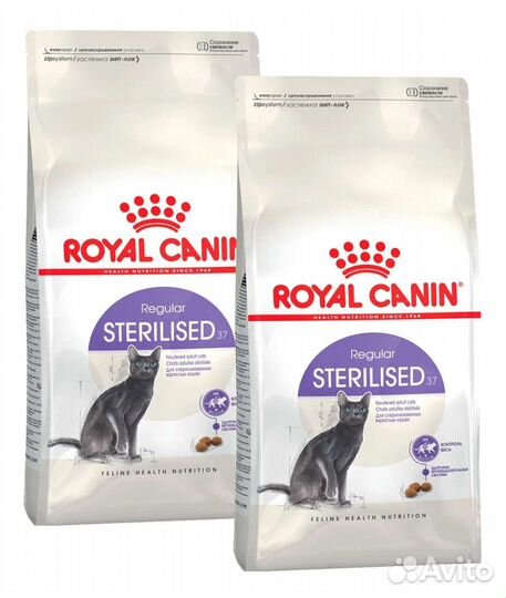 Royal Sterilised 37 Корм кошек