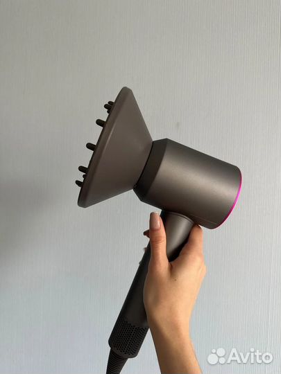 Фен для волос профессиональный с 5-ю насадками