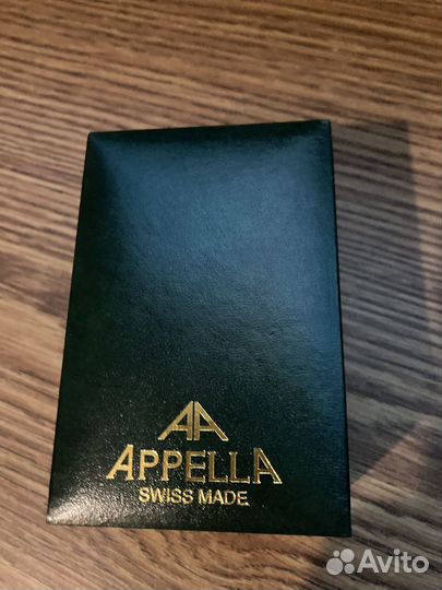 Наручные часы apella, ремешок кожа