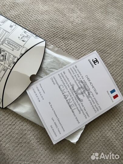 Шелковый платок chanel