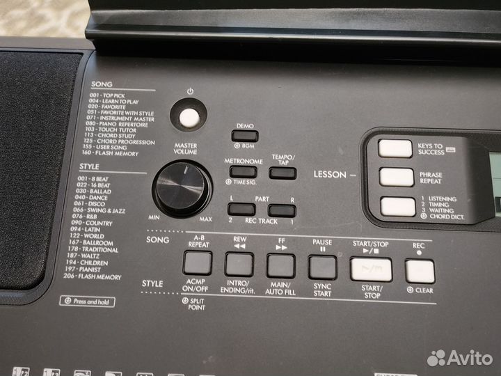Синтезатор yamaha psr e373