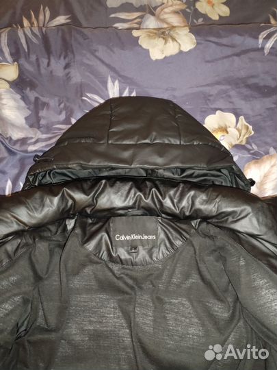 Пуховик зимний мужской удлиненный