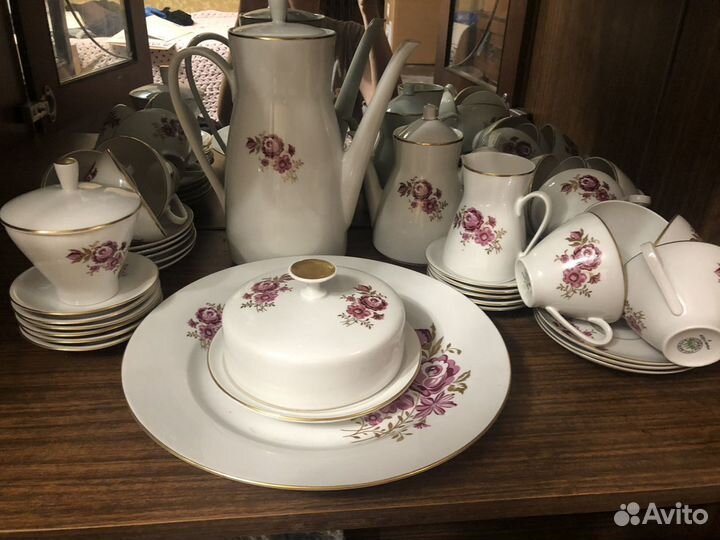 Сервиз кофейный гдр 12 персон