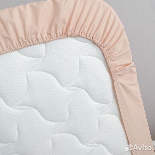 Простынь на резинке (для кроватки Mommy lux)