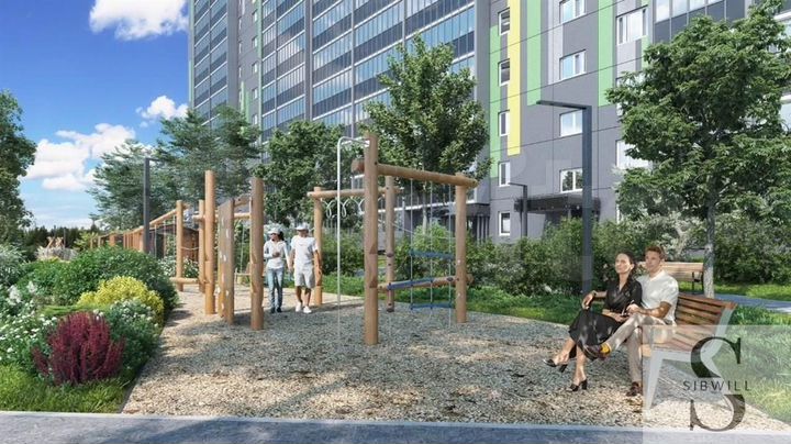 Квартира-студия, 27 м², 1/15 эт.