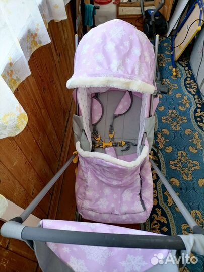 Детские санки коляска