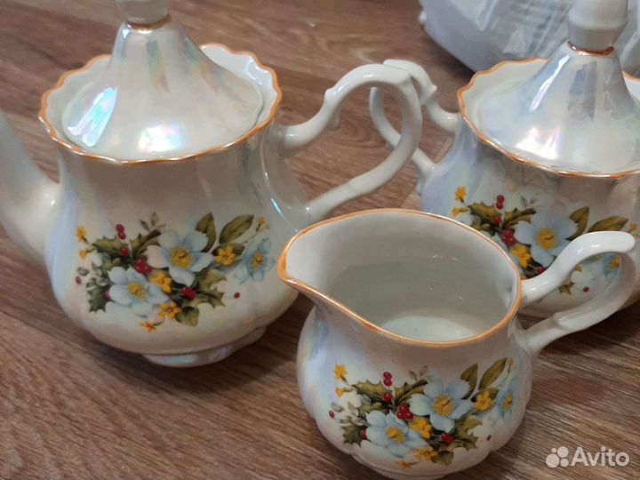 Фарфоровый чайный сервиз.Добруш