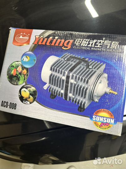 Поршневой компрессор Sunsun ACO-008 (100 л/мин.)