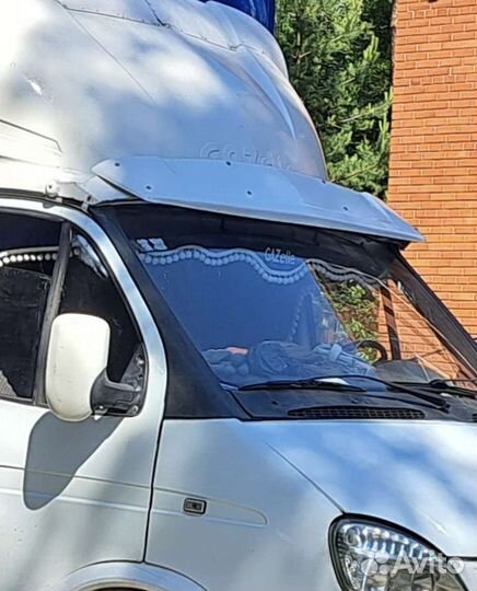 Солнцезащитный козырек на Газель