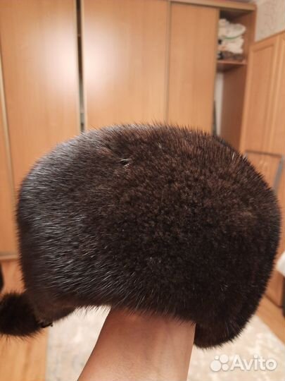 Шапка норковая женская