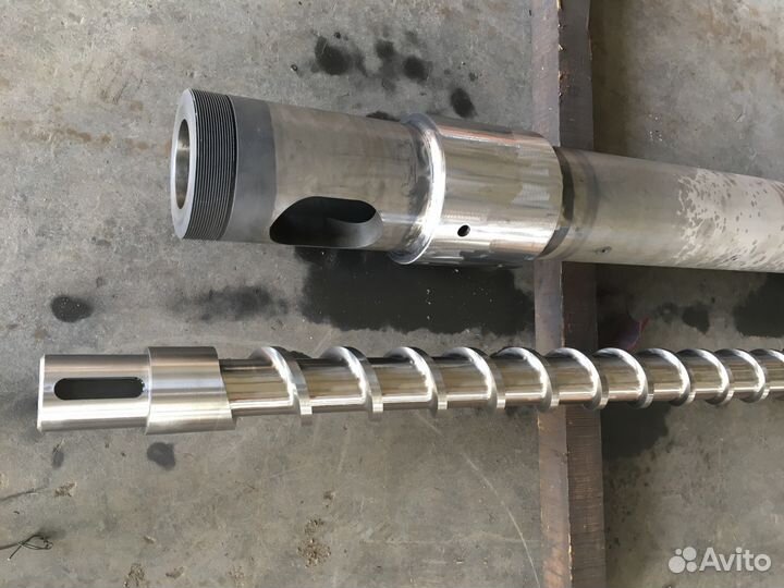 Шнековая пара для экструдера пвд\пнд 100 мм