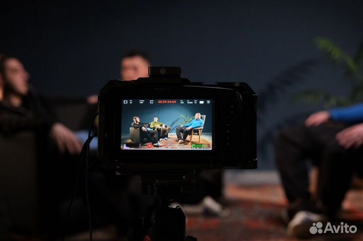 Студия для видеосъемки, подкаст-студия