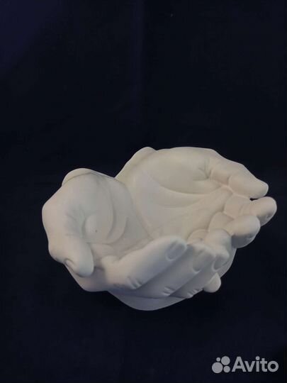 Заготовка под роспись. Гипсовый декор. Моноцвет