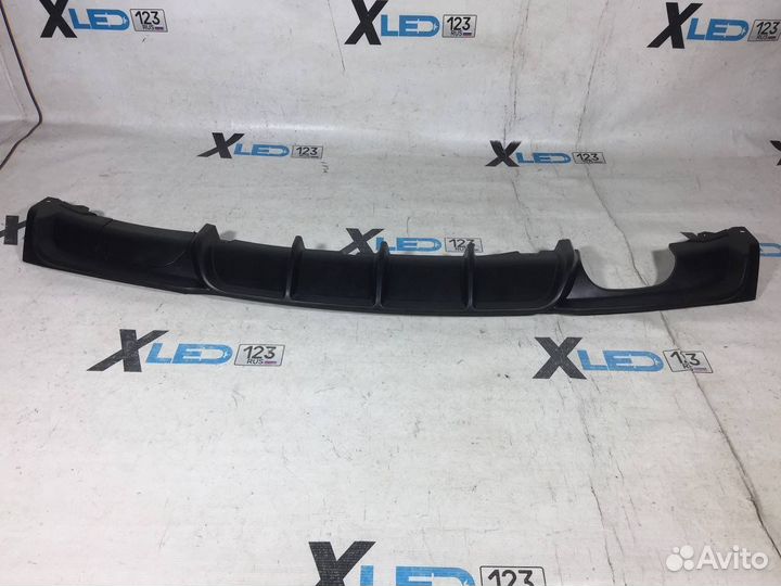 Диффузор bmw f30 f 30 m tech м пакет 2+0