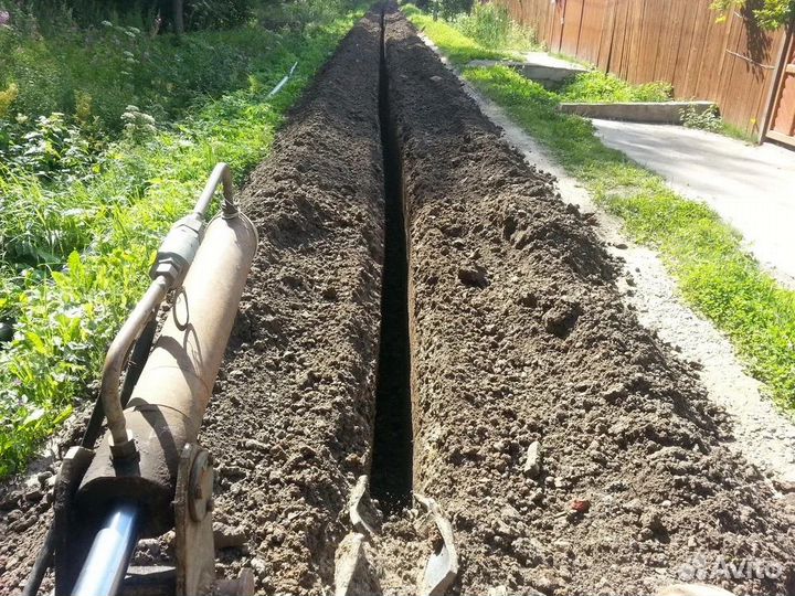 Услуги бары траншеекопатель этц экскаватор