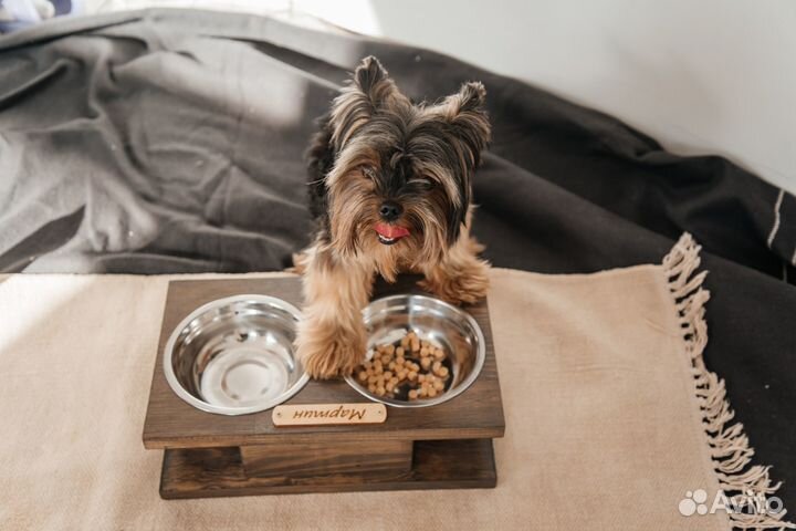 Миска для кошек и собак именная