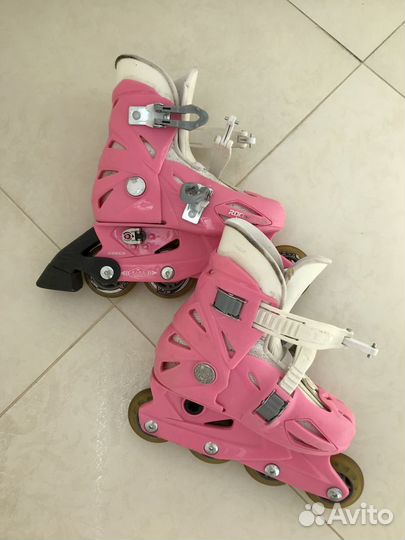 Роликовые коньки детские раздвижные roces