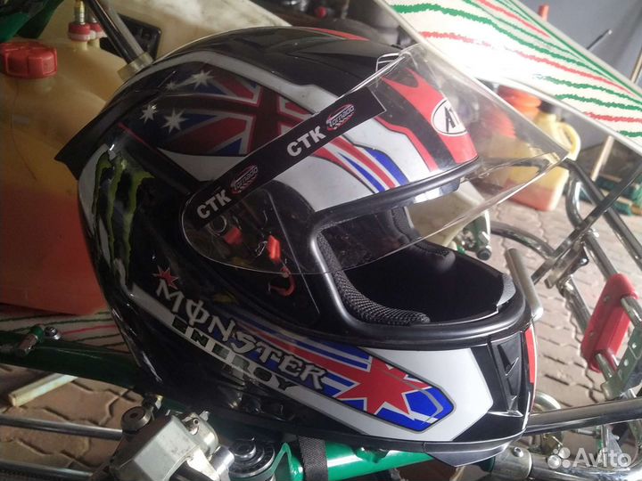 Шлем для мотокросса бу