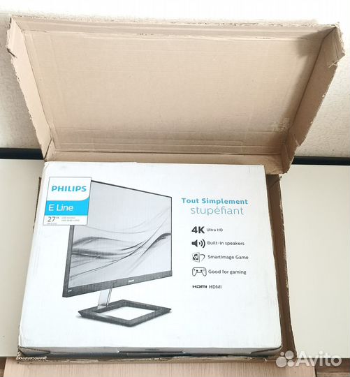 Авито Доставка для Руслана монитор Philips 278E1