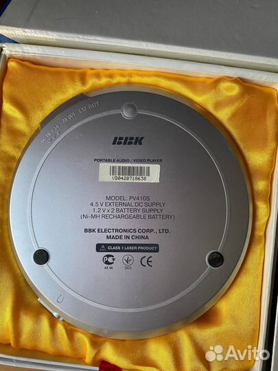 Портативный плеер BBK PV410S