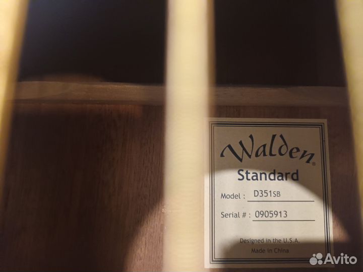 Акустическая гитара Walden D351