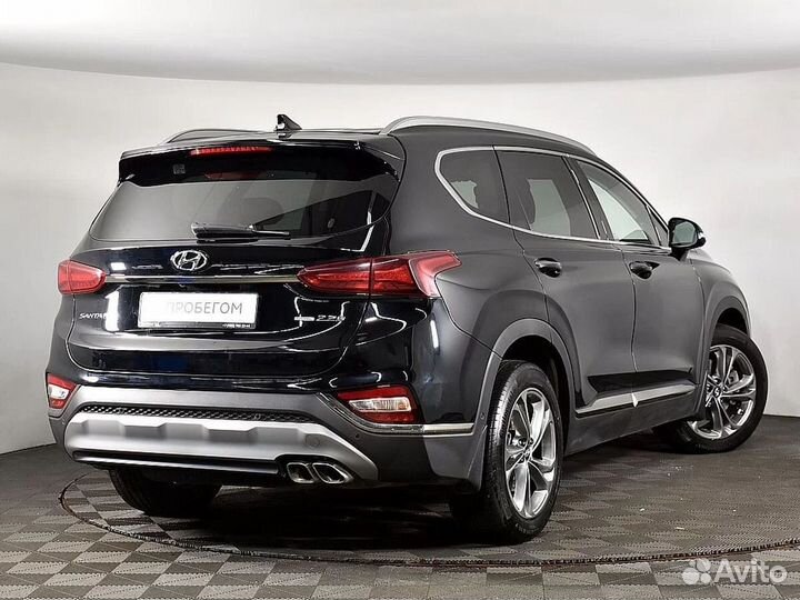 Hyundai Santa Fe 2.2 AT, 2019, 46 001 км