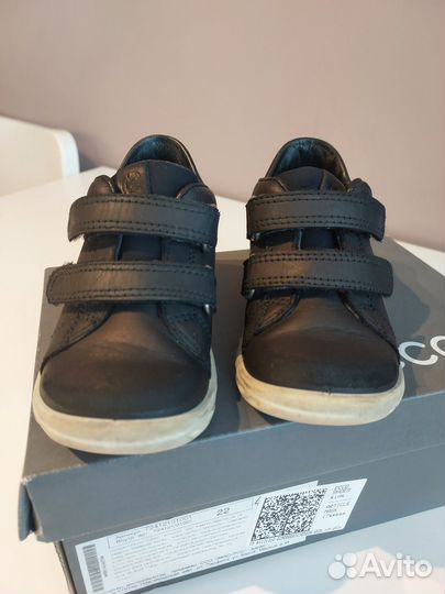 Ботинки детские ecco 22