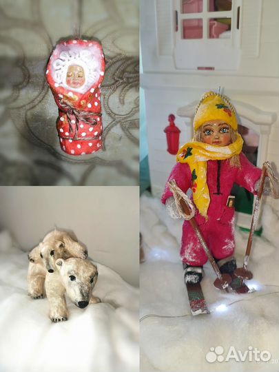 Ватные игрушки