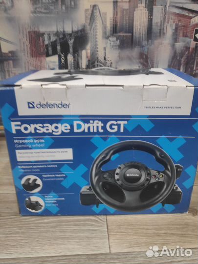 Игровой руль Defender Forsage Drift GT