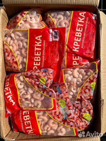 Креветка очищенная 30/50