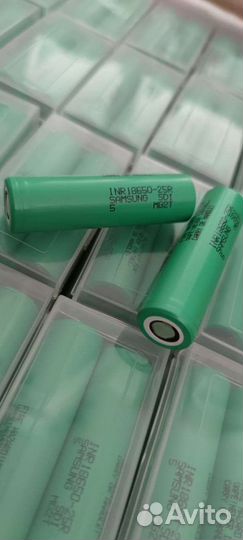 Li-ion аккумуляторы Samsung 18650 25P