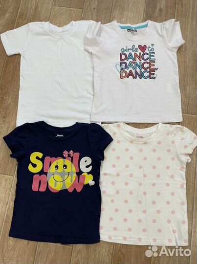 Футболки для девочки 98 104