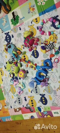 Игрушки погремушки пакетом