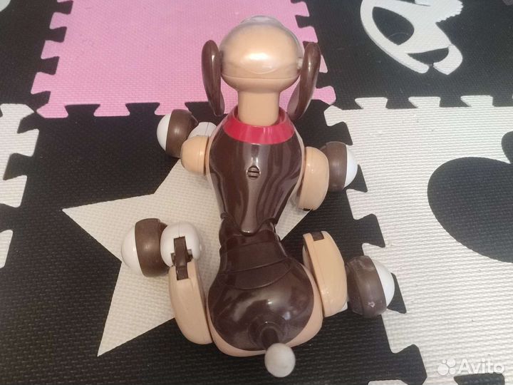 Игрушка робот собака зуммер на запчасти