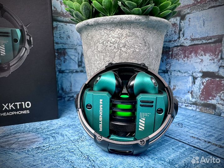 Игровые наушники Monster с формой Airpods 3