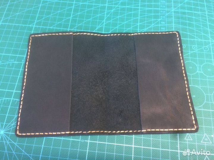 Обложка на паспорт натуральная кожа