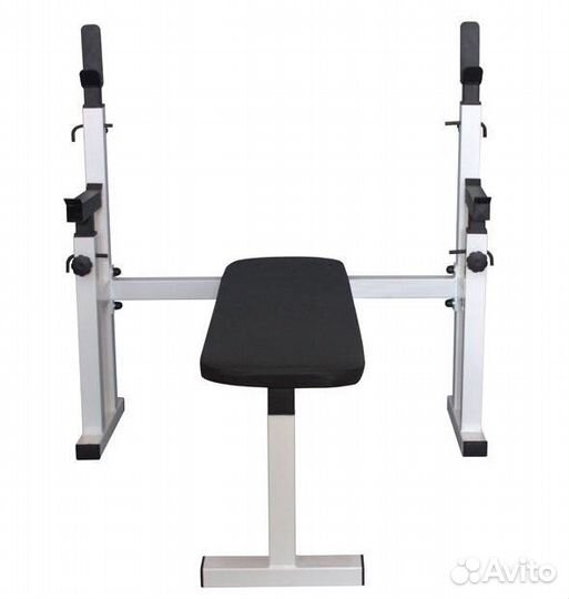 Скамья для жима лежа со страховочными упорами