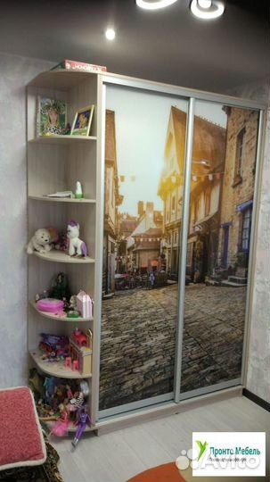 Шкаф купе с фотопечатью