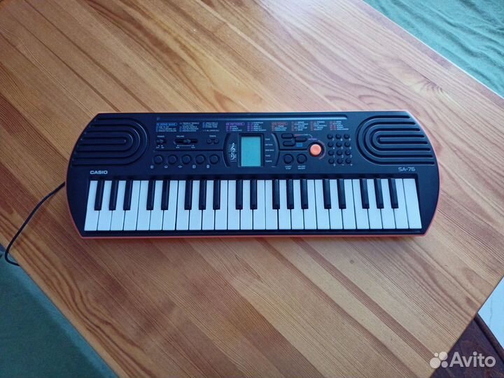 Синтезатор casio детский 44 клавиши