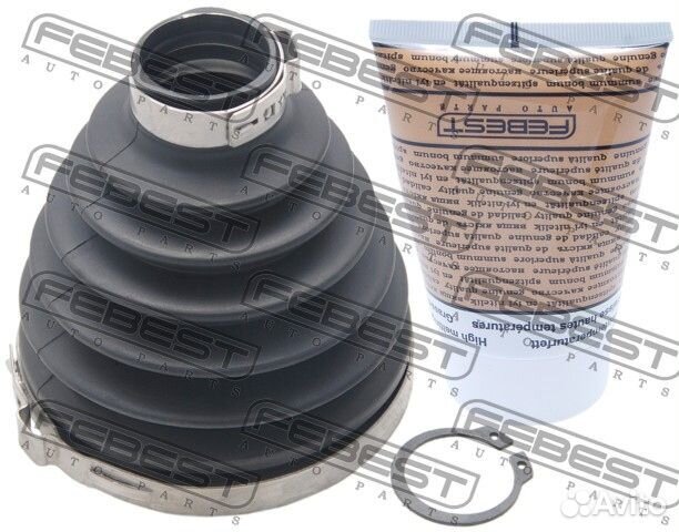 Пыльник шрус внутренний комплект pvc 91x98x28.3